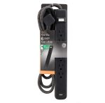 Regleta General Electric Power Strip - 1.8Mts - Negra - Imagen 2