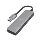 Hub Unno Tekno 4 puertos USB-A a USB-A