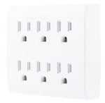 Regleta General Electric Tamper Resistant Supresor de Picos - Blanca - Imagen 2