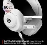 Steelseries Arctis Nova 5P Wireless - Blanco - Imagen 4