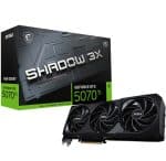 MSI GeForce RTX 5070  Ti 16GB SHADOW 3X OC - 912-V531-465
