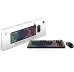 Teclado y Mouse MSI Forge GK110 - Negro - RGB