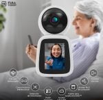Nexxt Home Cámara Con panel Solar 4G LTE - 2K - Blanco - Imagen 2