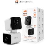 Camara Inteligente de Dos Lentes - Dual 2K - 6MP - Blanca