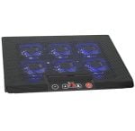 Xtech Enfriamiento Tuuli - 6 FANS - 2 Puertos USB - 17"
