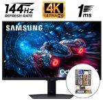 Kit Monitor Samsung Odyssey G7 - 27" - 4K - IPS + Set de limpieza para LCD