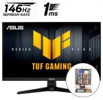 Kit Monitor Asus TUF VG279QE5A - 27" - IPS - FHD + Set de limpieza para LCD