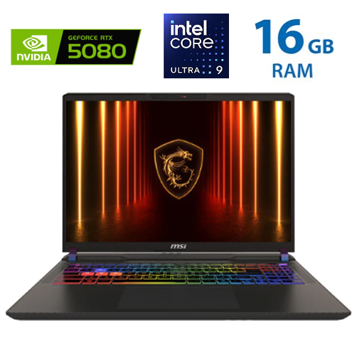 MSI Vector 16 HX AI A2XWIG – Intel Core Ultra 9 275HX – RTX 5080