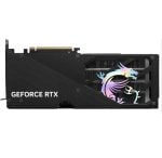 GeForce RTX graphics card with a rainbow dragon graphic on the side.