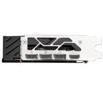 Graphics card backplate with four video outputs: three DisplayPort and one HDMI