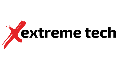 Extreme Tech logo: a red stylized X leading into bold black 'extreme tech' text.
