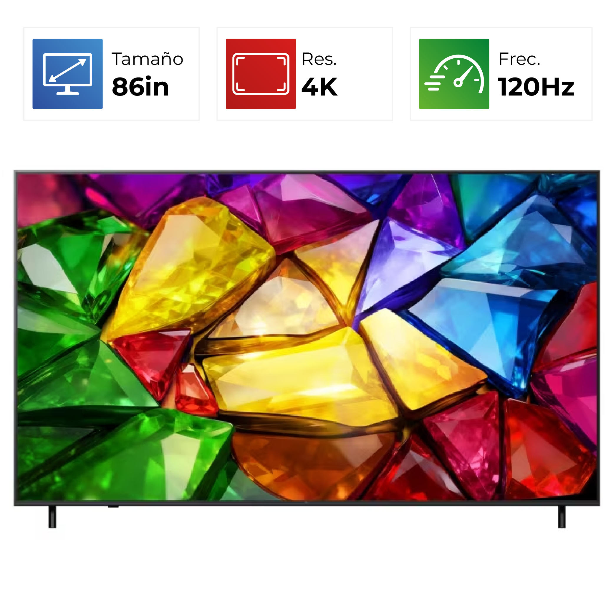 LG 86MRGB85 – 86″ MiniRGB 4K – 120Hz – 2026