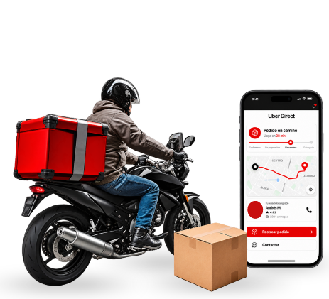 Servicio de entrega Uber