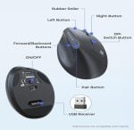 Redragon BM-4235 - Wireless - Negro - Imagen 2