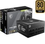 MSI Mag A850GL PCIE5 - 850W - 80 Plus Gold