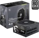 MSI Mag A1000PLS PCIE5 - 1000W - 80 Plus Platinum
