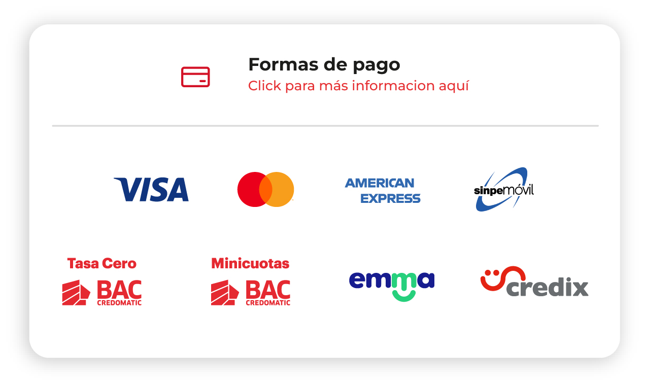 Logos formas de pago