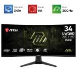 MSI MAG 346CQDF E20 - 34" - UWQHD - 200Hz Dual Mode - 0,5ms - Rapid VA