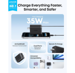 Anker Cargador Nano Compact and Durable Fast Charger - 35W - USB-C - Negro - Imagen 2