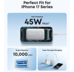 Anker PowerBank - 10000mAh - 45W - USB-C Fast Charging - Imagen 2