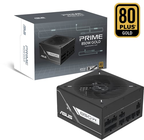 Asus Prime 850W – 80 PLUS GOLD – Negro