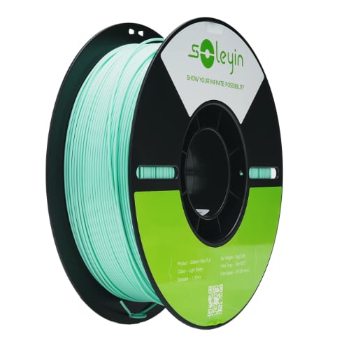 Filamento para impresora 3D Creality – Soleyin Ultra PLA – Verde Claro
