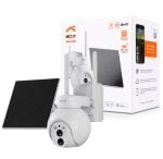 Nexxt Home Cámara Con panel Solar 4G LTE - 2K - Blanco
