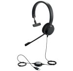 Jabra Audifonos Tipo Headset Evolve 20 USB-A/C UC - Negro - Imagen 2