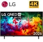 LG 50" Qned AI Mini LED 2026 - AI Processor 4K