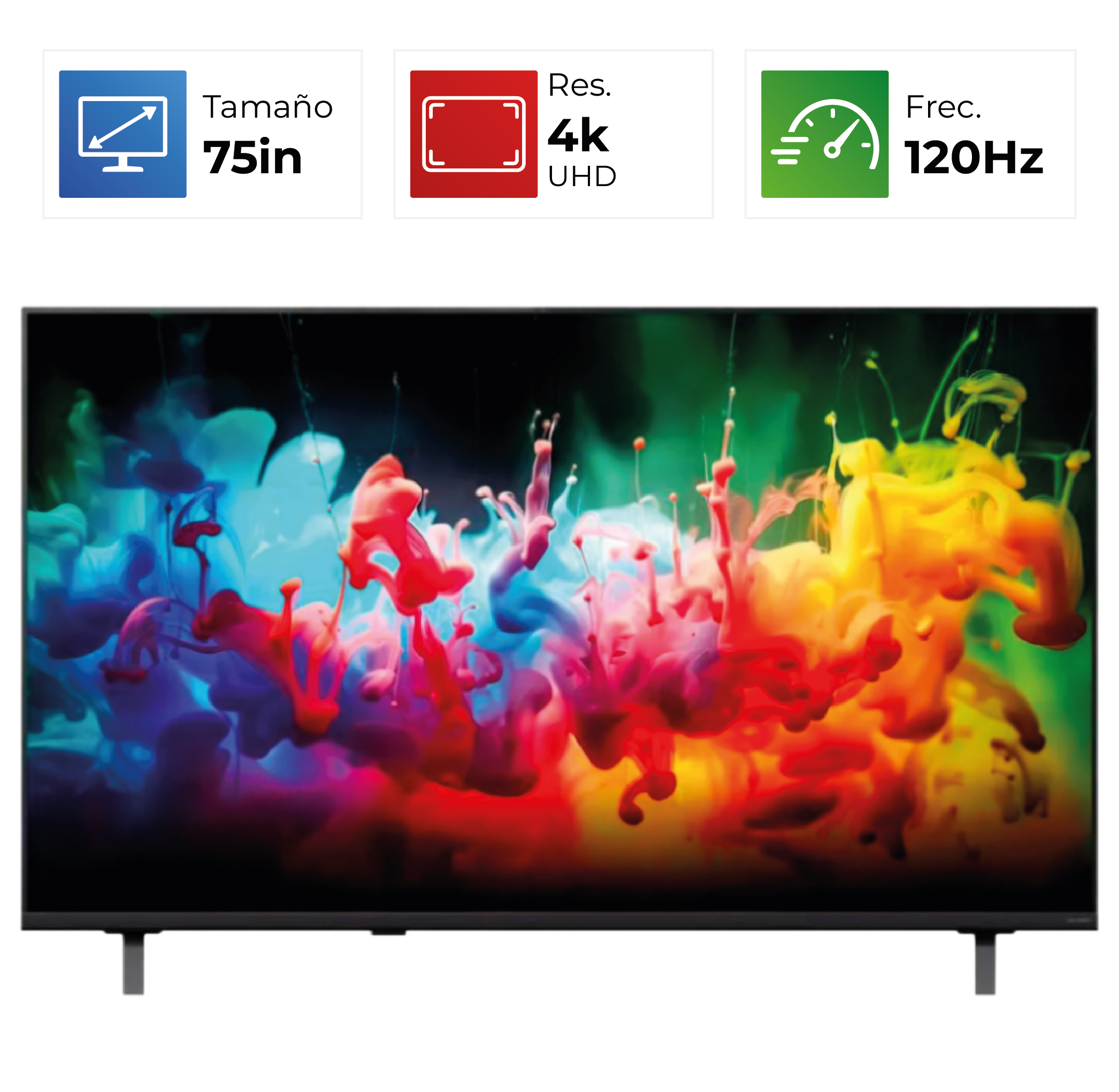 LG 75″ Mini RGB evo AI 2026 – AI Processor 4K
